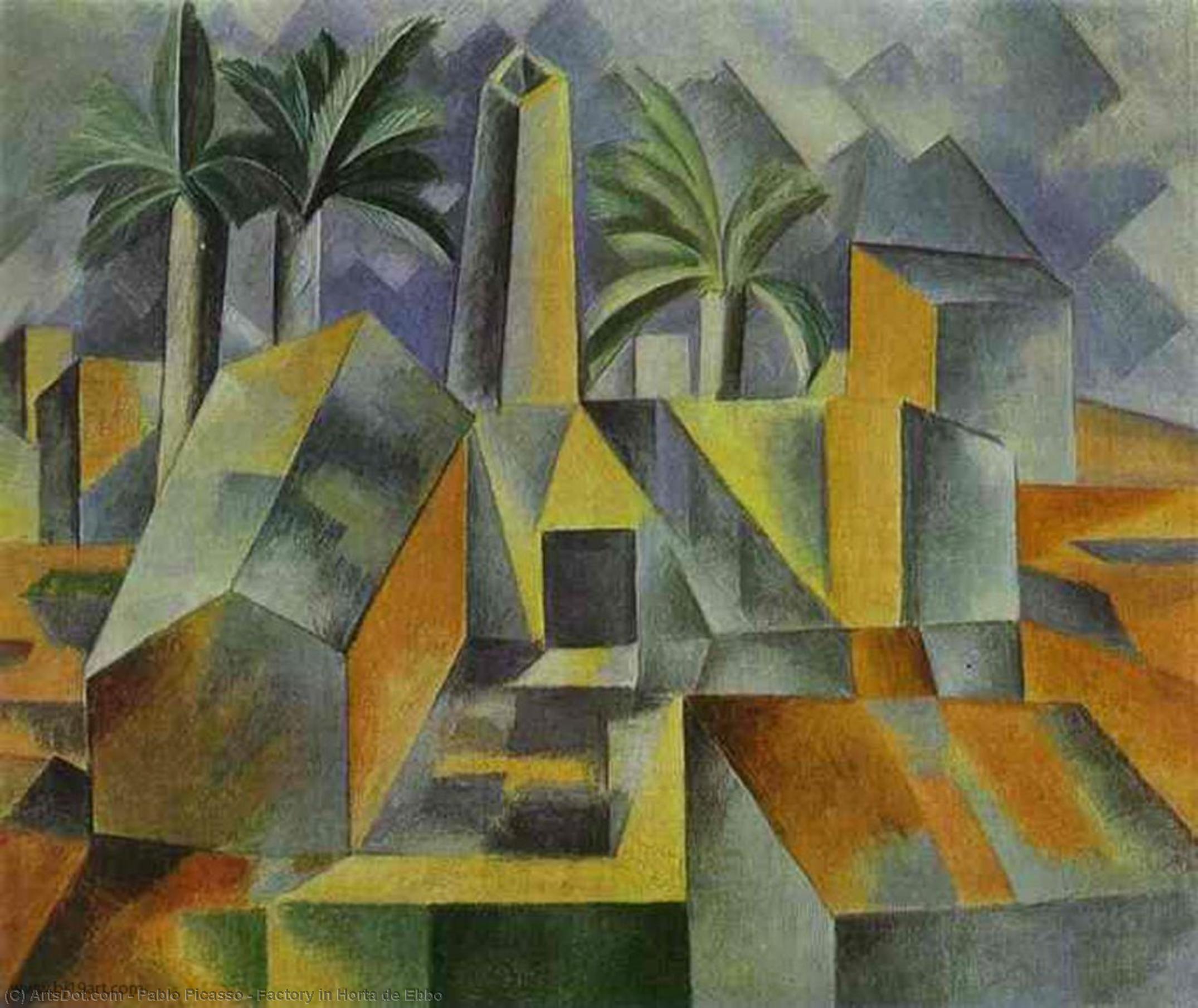 Factory In Horta De Ebbo — Pablo Picasso