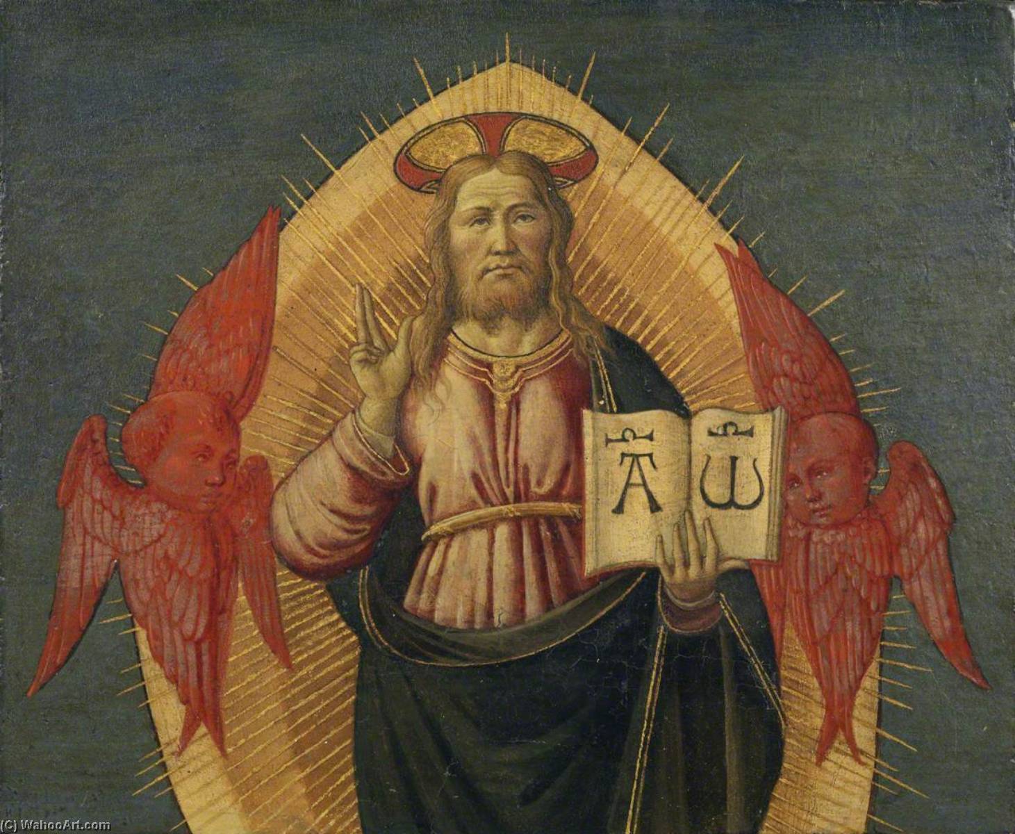 God The Father In An Attitude Of Benediction — Biagio D'antonio Tucci