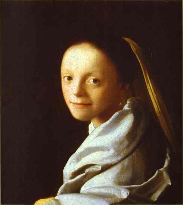 Head Of A Girl — Johannes Vermeer