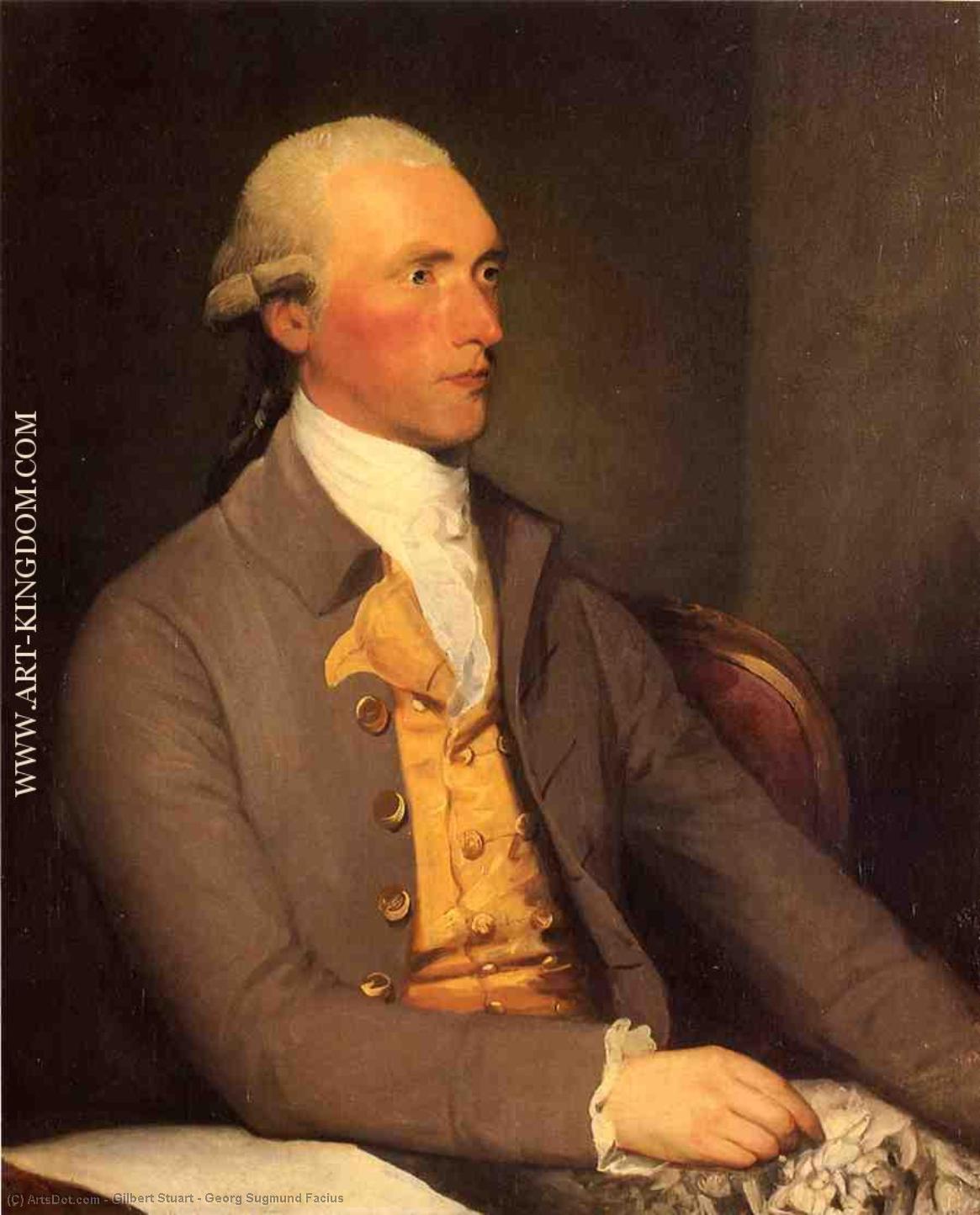 Georg Sugmund Facius — Gilbert Stuart