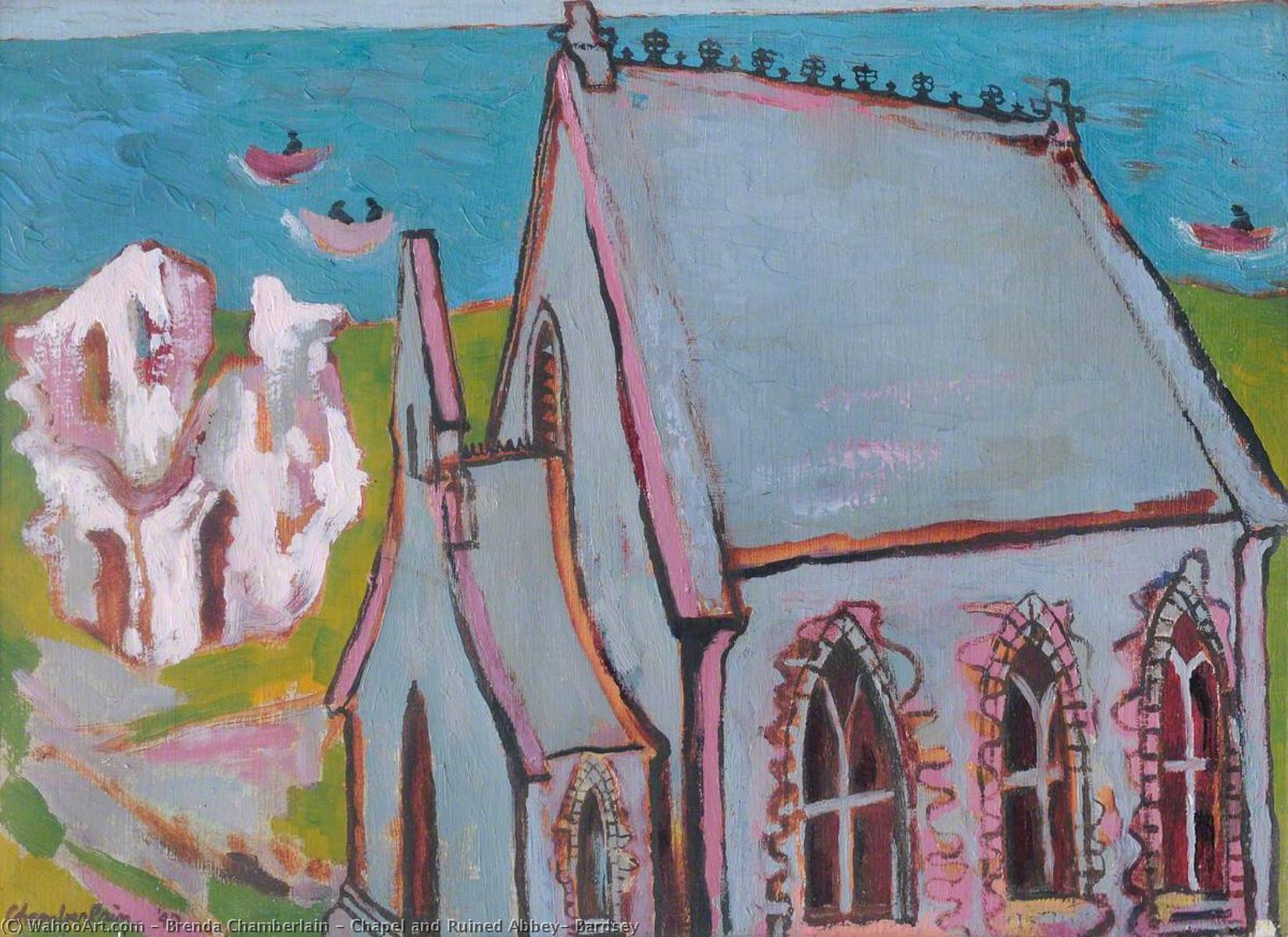 Chapel And Ruined Abbey, Bardsey — Brenda Chamberlain