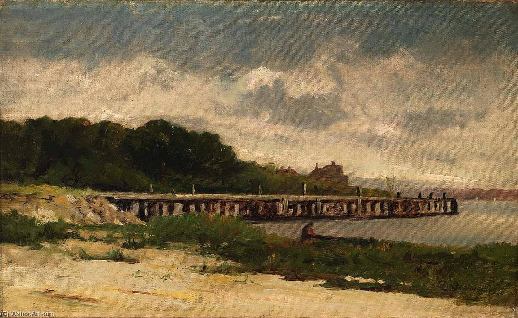 Untitled (landscape With Pier) — Эдвард Митчелл Бэннистер