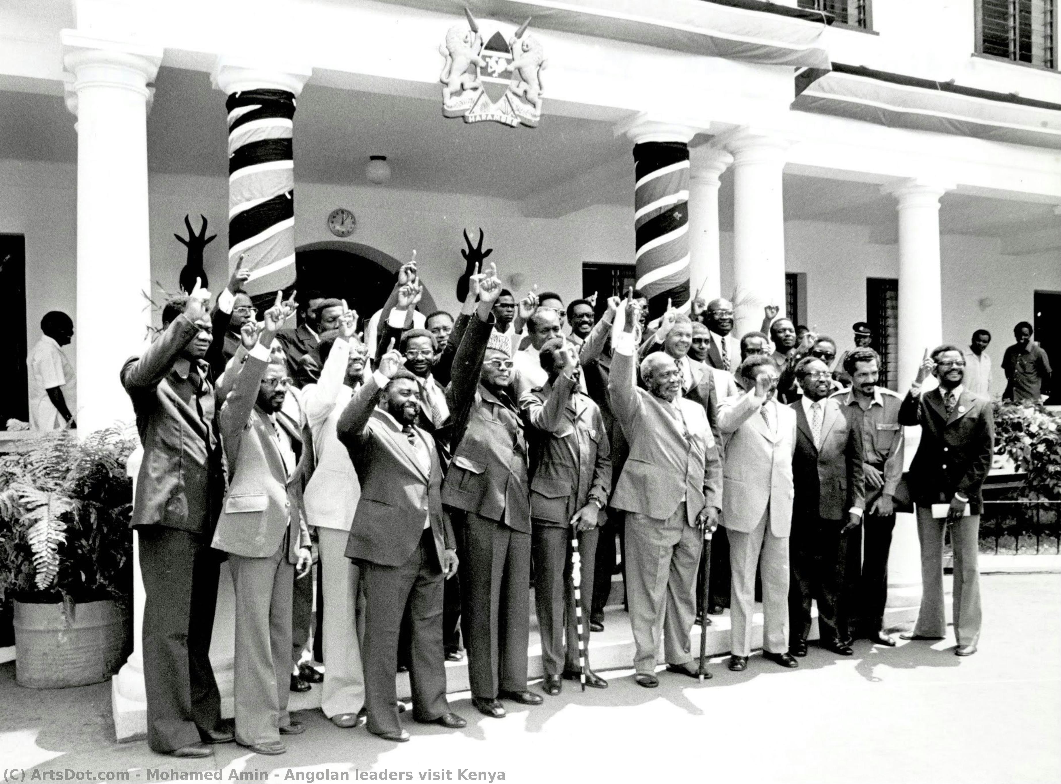 Angolan Leaders Visit Kenya — Mohamed Amin