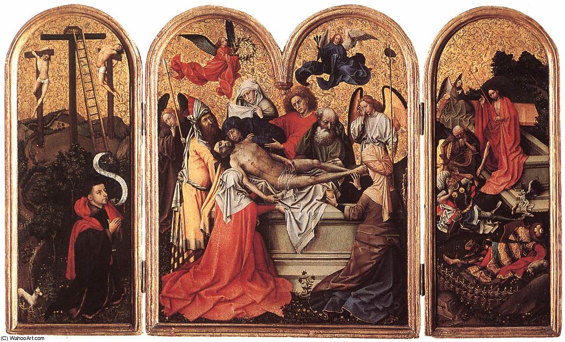 Triptych-seilern Triptych — Robert Campin (master Of Flemalle)