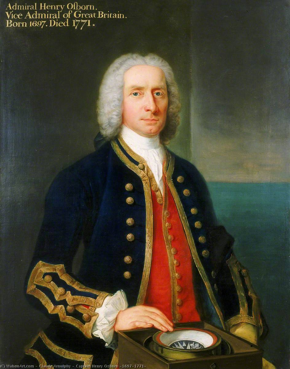 Captain Henry Osborn (1697–1771) — Claude Arnulphy