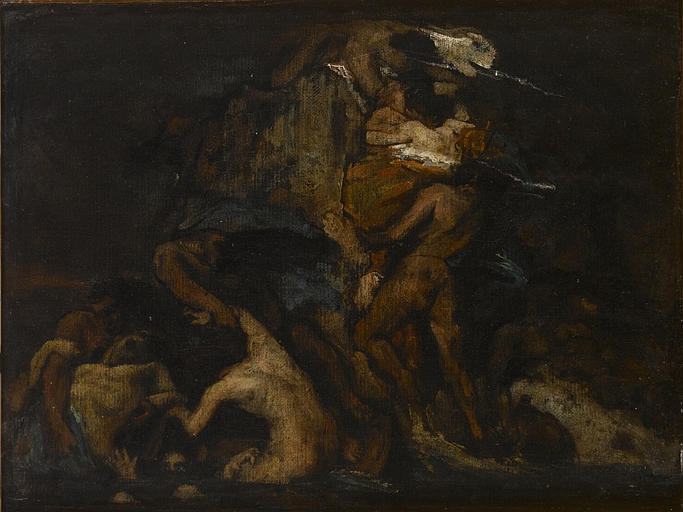 Le Déluge (ébauche) — Léon François Comerre