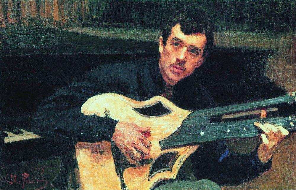 Portrait Of The Artist V.s. Svarog — Ilja Jewgenjewitsch Repin