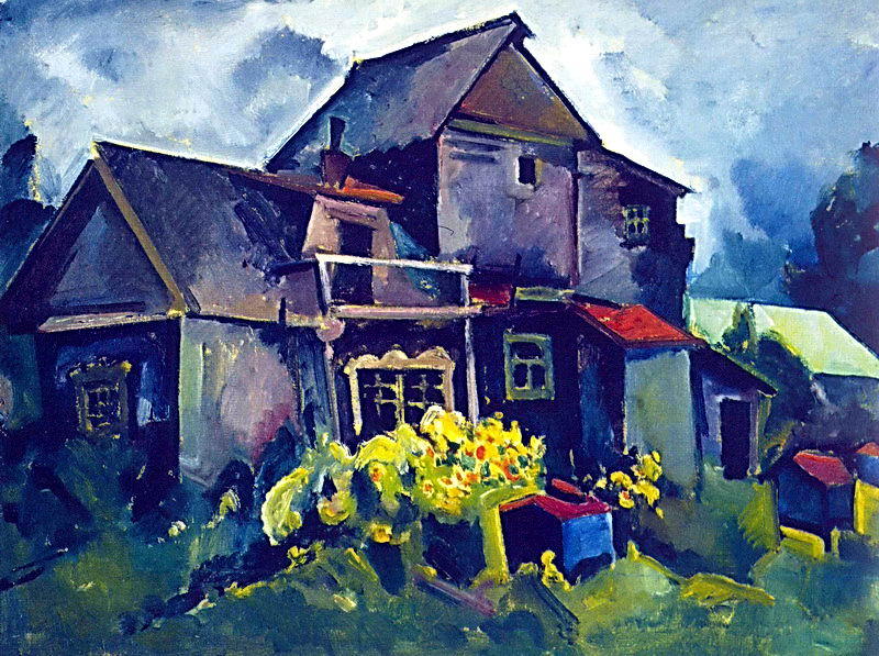 Country House. Village Zyuzino — Aristarkh Vasilevich Lentulov