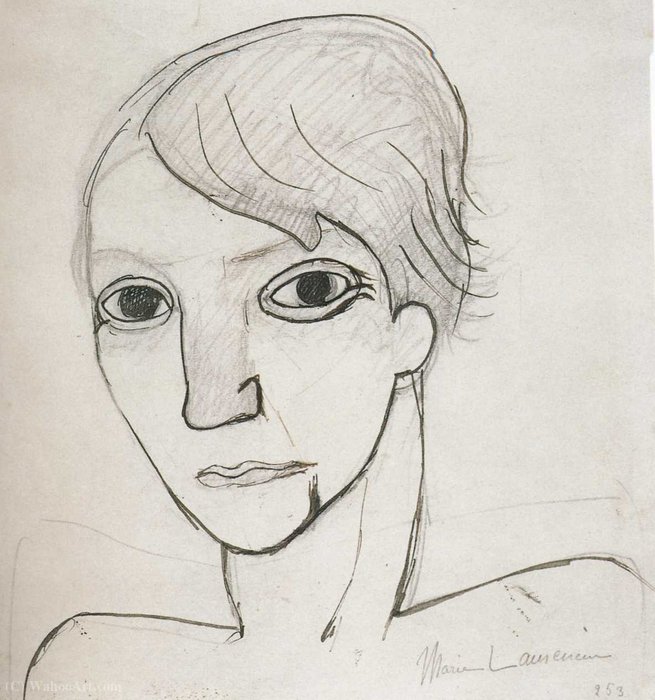 Pablo Picasso (1909) — Marie Laurencin