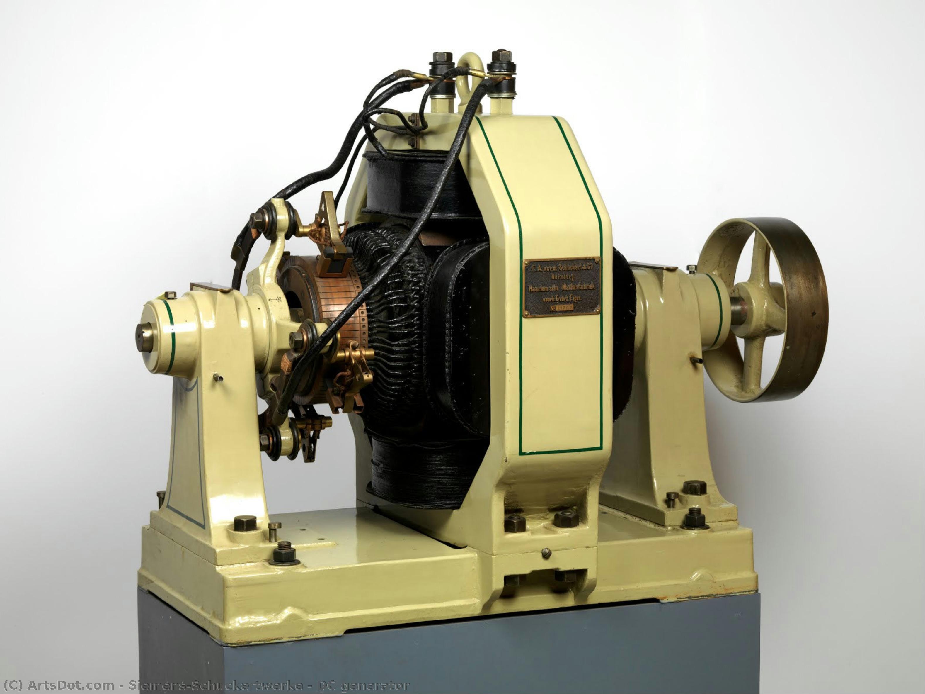 Dc Generator — Siemens-schuckertwerke