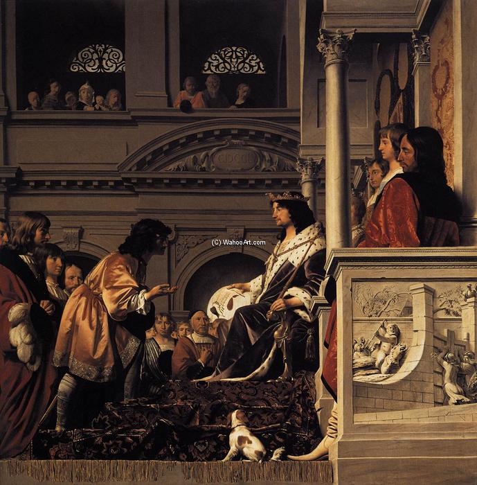 Count Willem Ii Of Holland Granting Privileges — Caesar Van Everdingen