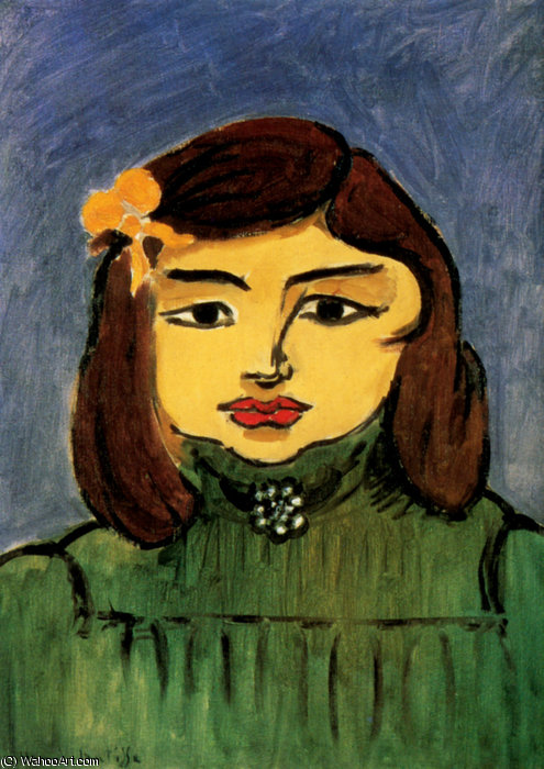 Porträt Von Nono Öl Auf Leinwand — Henri Matisse