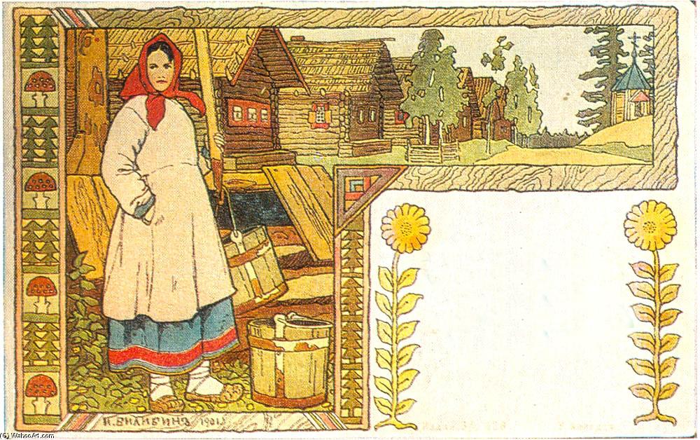 At The Well — Ivan Yakovlevich Bilibin