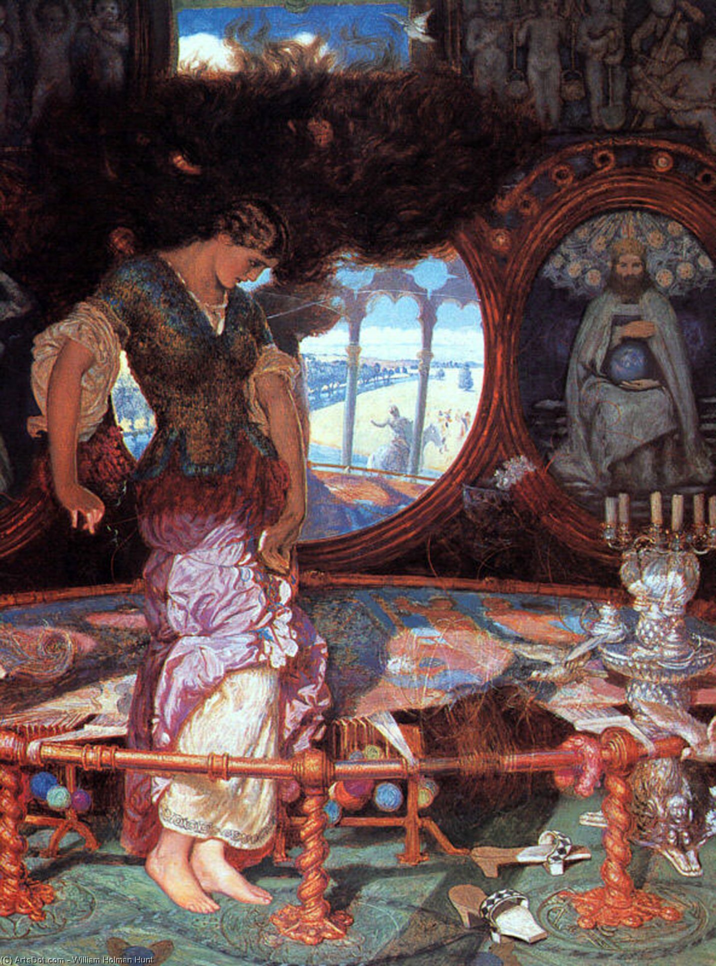 The Lady Of Shalott — William Holman Hunt