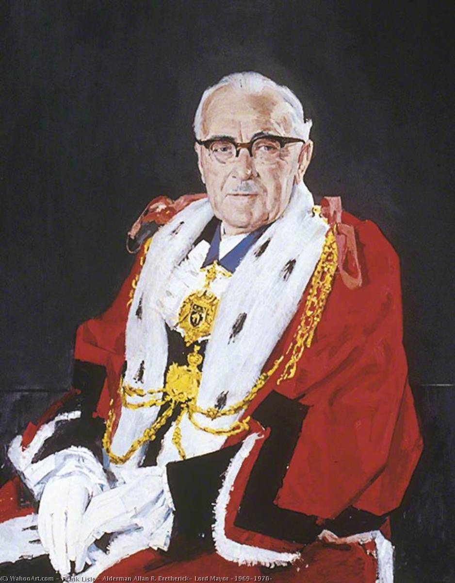 Alderman Allan R. Bretherick, Lord Mayor (1969–1970) — Frank Lisle