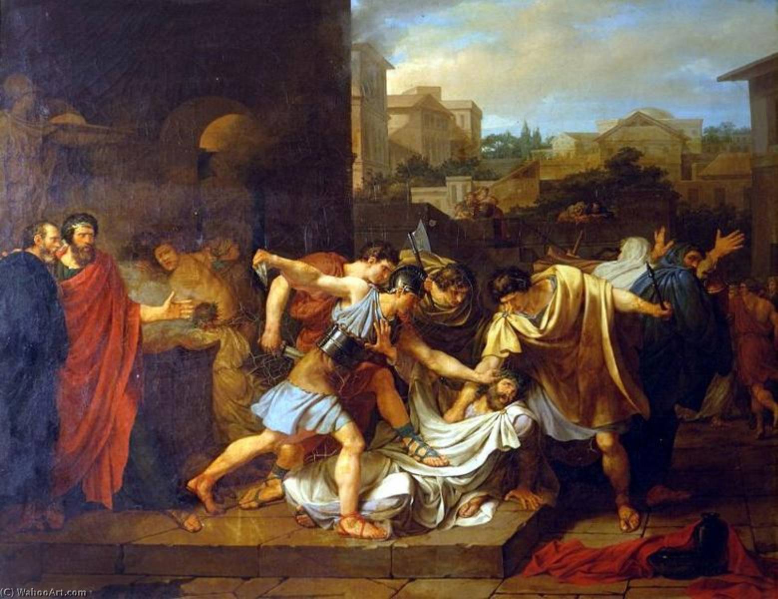 La Mort De Tatius — Jacques Reattu