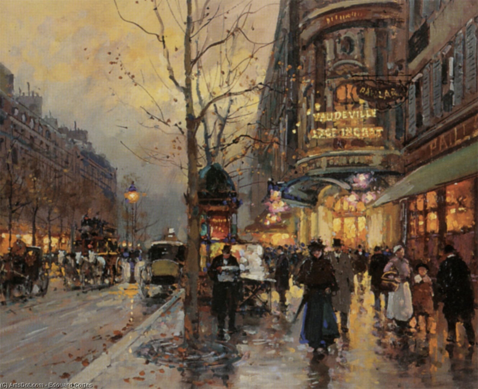 Boulevard Des Italians — Edouard Cortès