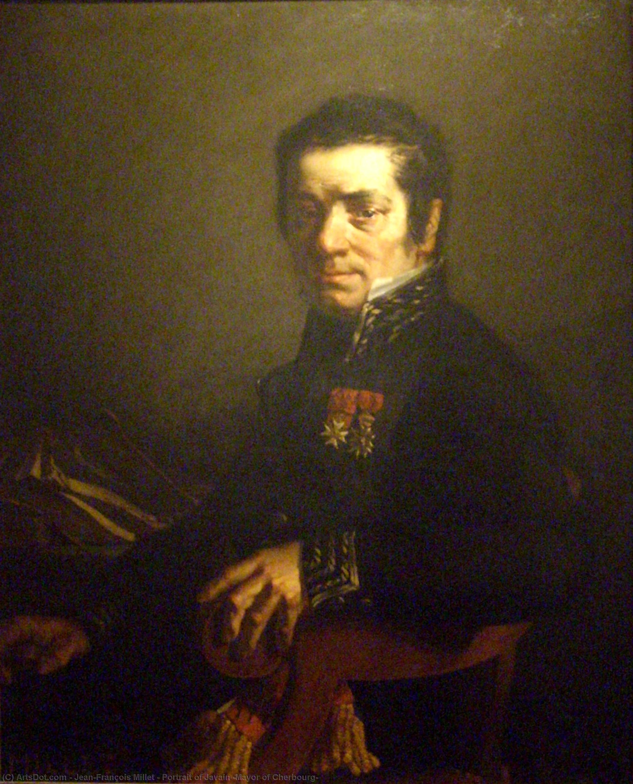 Portrait Of Javain (mayor Of Cherbourg) — Žan Fransoa Mile