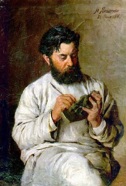 Portrait Of The Sculptor L.v. Posen — Mykola Yaroshenko
