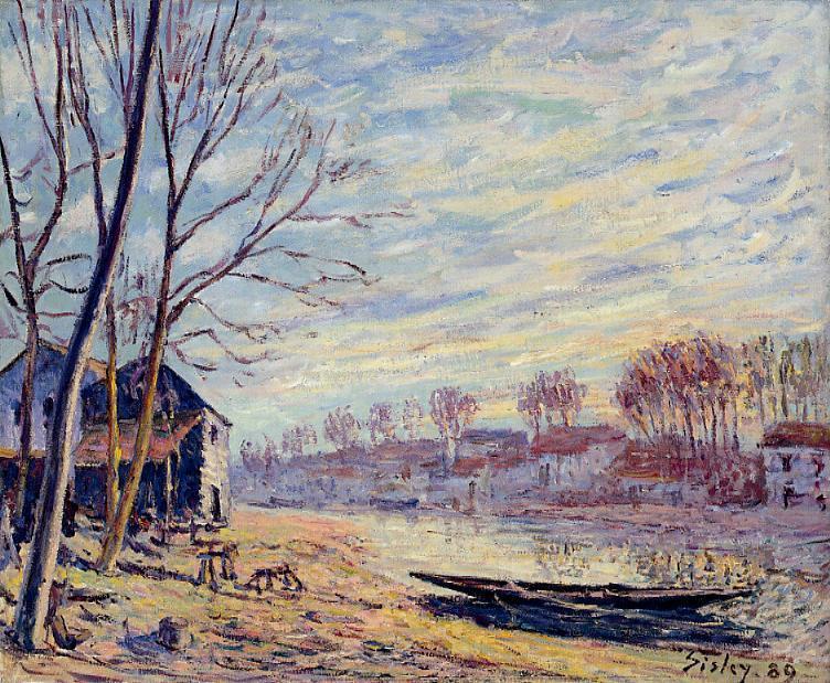 Matrat Cottages — Alfred Sisley