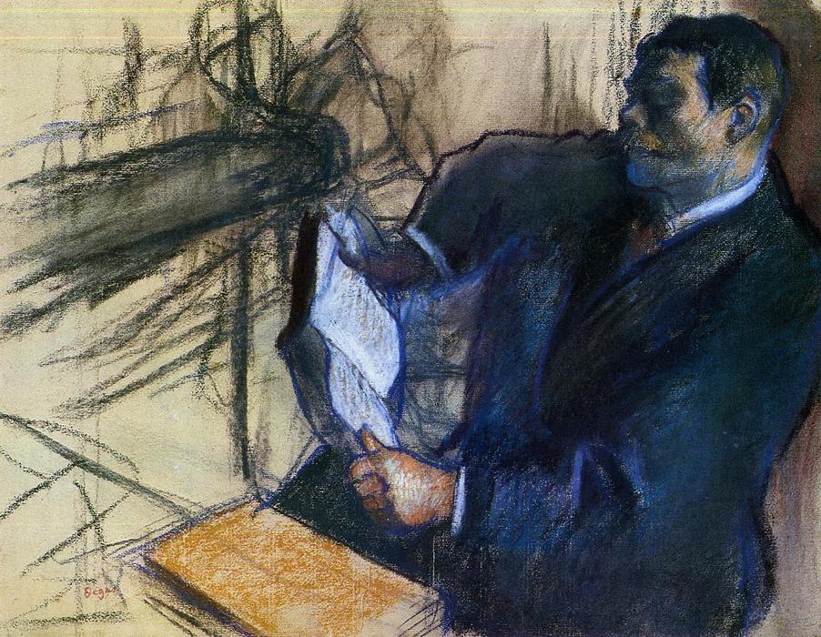 Pagans Und Degas' Vater — Hilaire-germain-edgar Degas