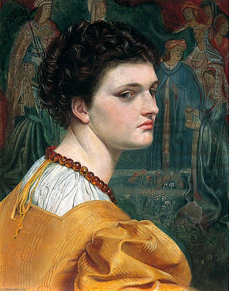 Portrait Study Of A Lady In A Yellow Dress — Emma Sandys