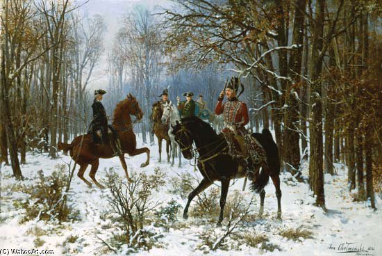 Duel In A Winter Morning — Jan Van Chelminski