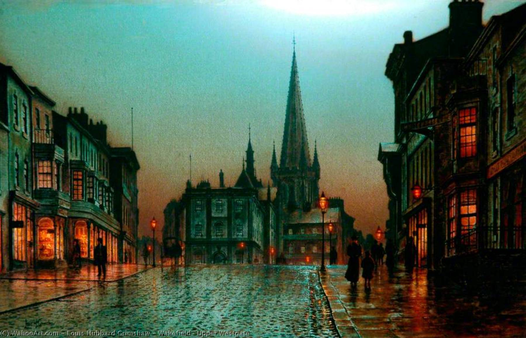 Wakefield, Upper Westgate — Louis Hubbard Grimshaw