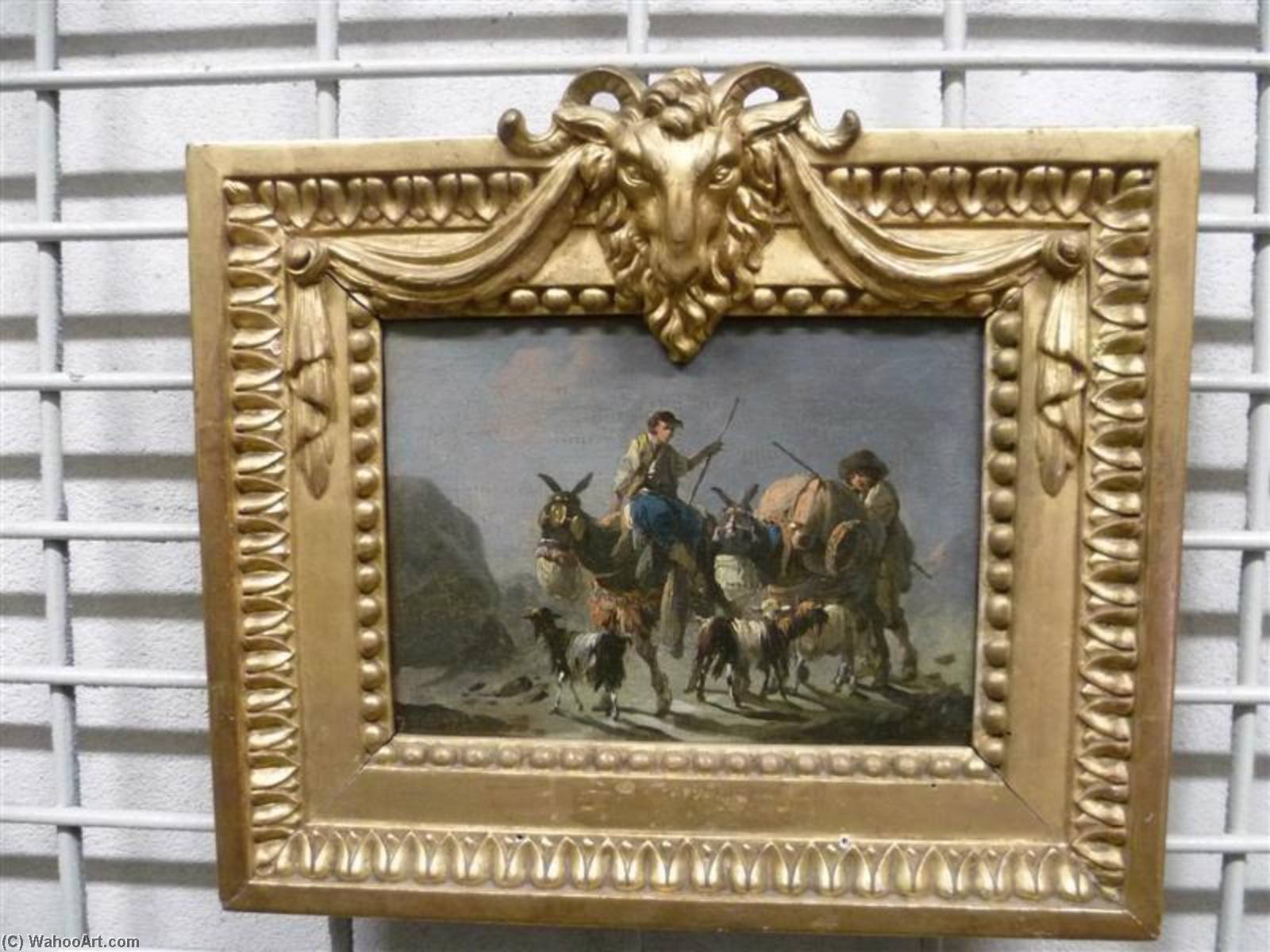 Muletiers Italiens — Jean-baptiste Pillement