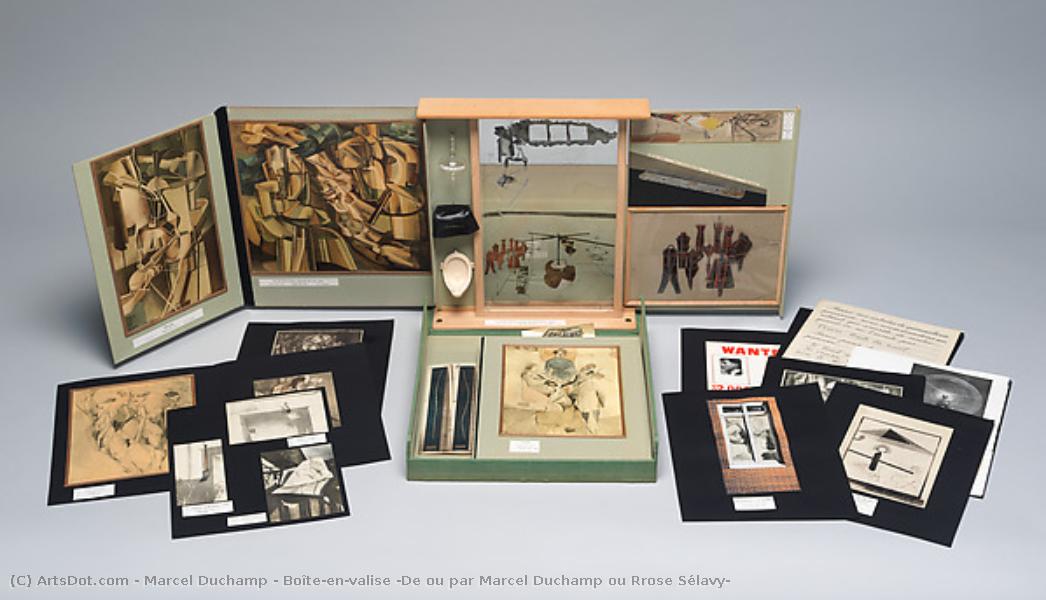 Boîte-en-valise (de Ou Par Marcel Duchamp Ou Rrose Sélavy) — Марсель Дюшан