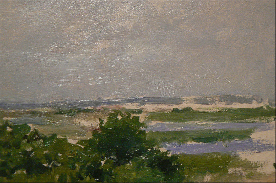 Shinnecock Hills (eine Ansicht Von Shinnecock) — William Merritt Chase