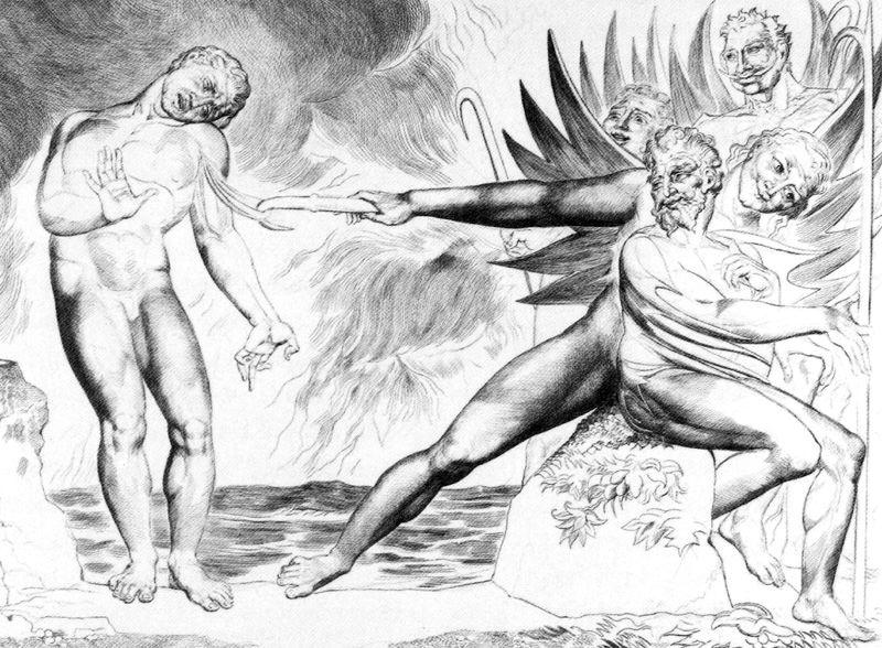 Ciampolo Tormented By Devils 1 — Уильям Блейк