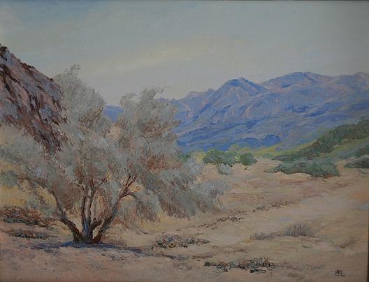 Desert Wash, (painting) — Mary Agnes Yerkes
