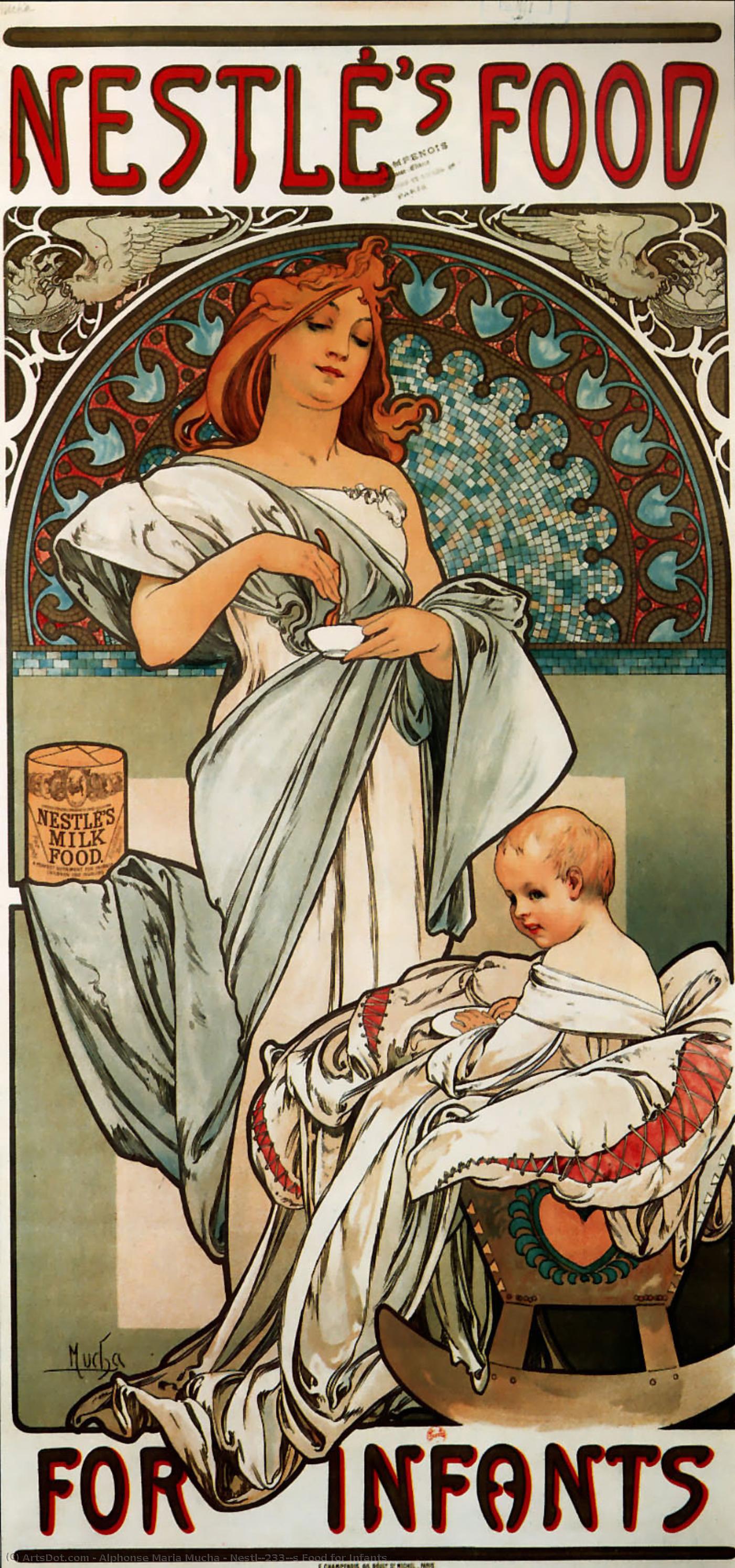 Nestlé`s Food For Infants — Альфонс Муха