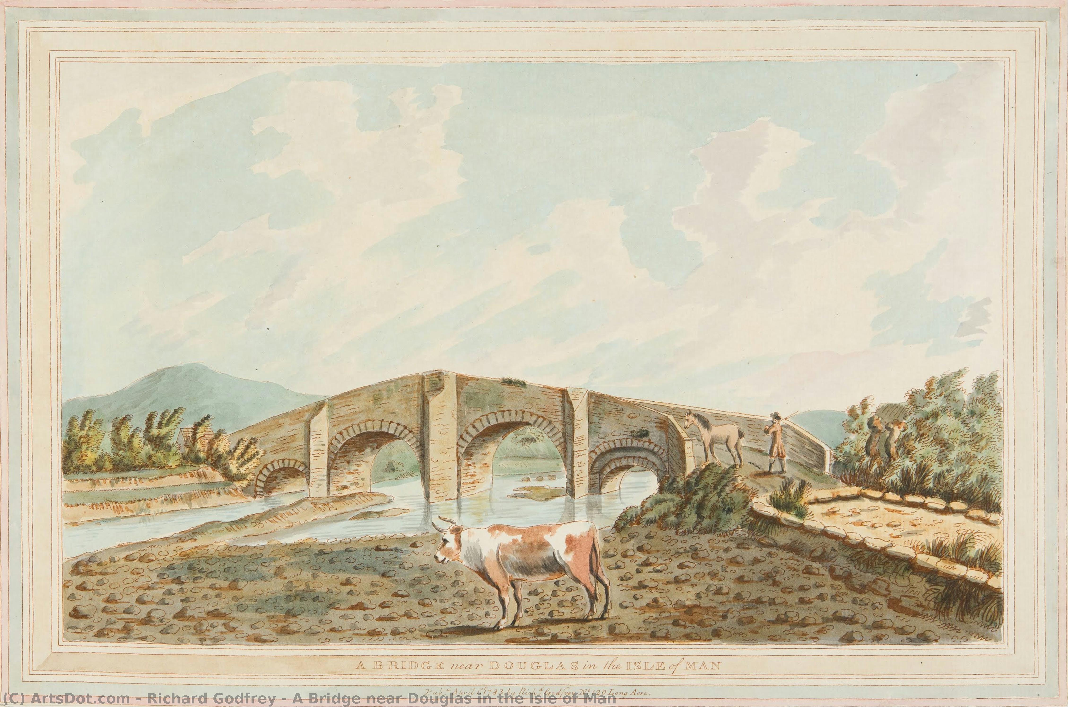 A Bridge Near Douglas In The Isle Of Man — Richard Godfrey