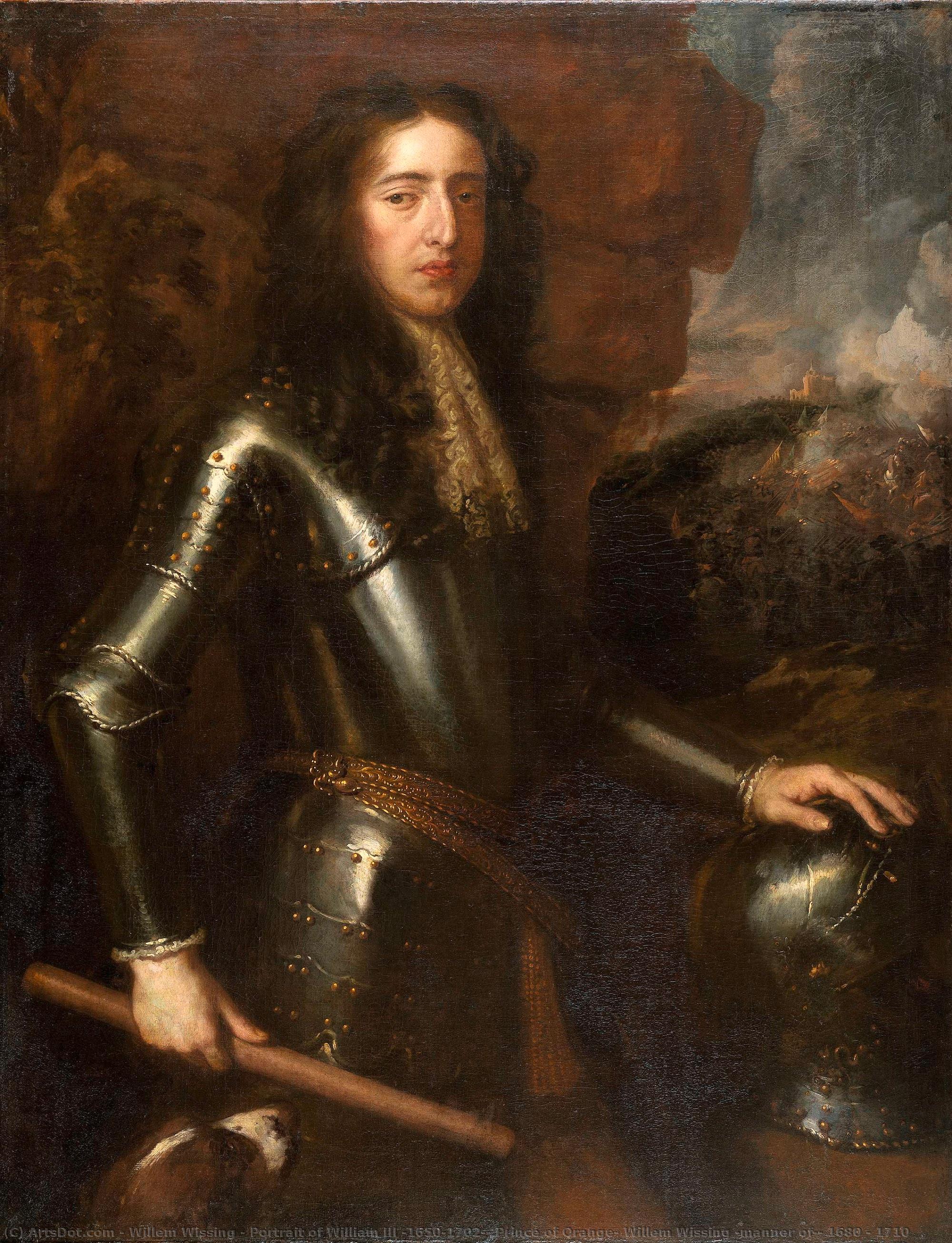 Portrait Of William Iii (1650-1702), Prince Of Orange, Willem Wissing (manner Of), 1680 - 1710 — Willem Wissing