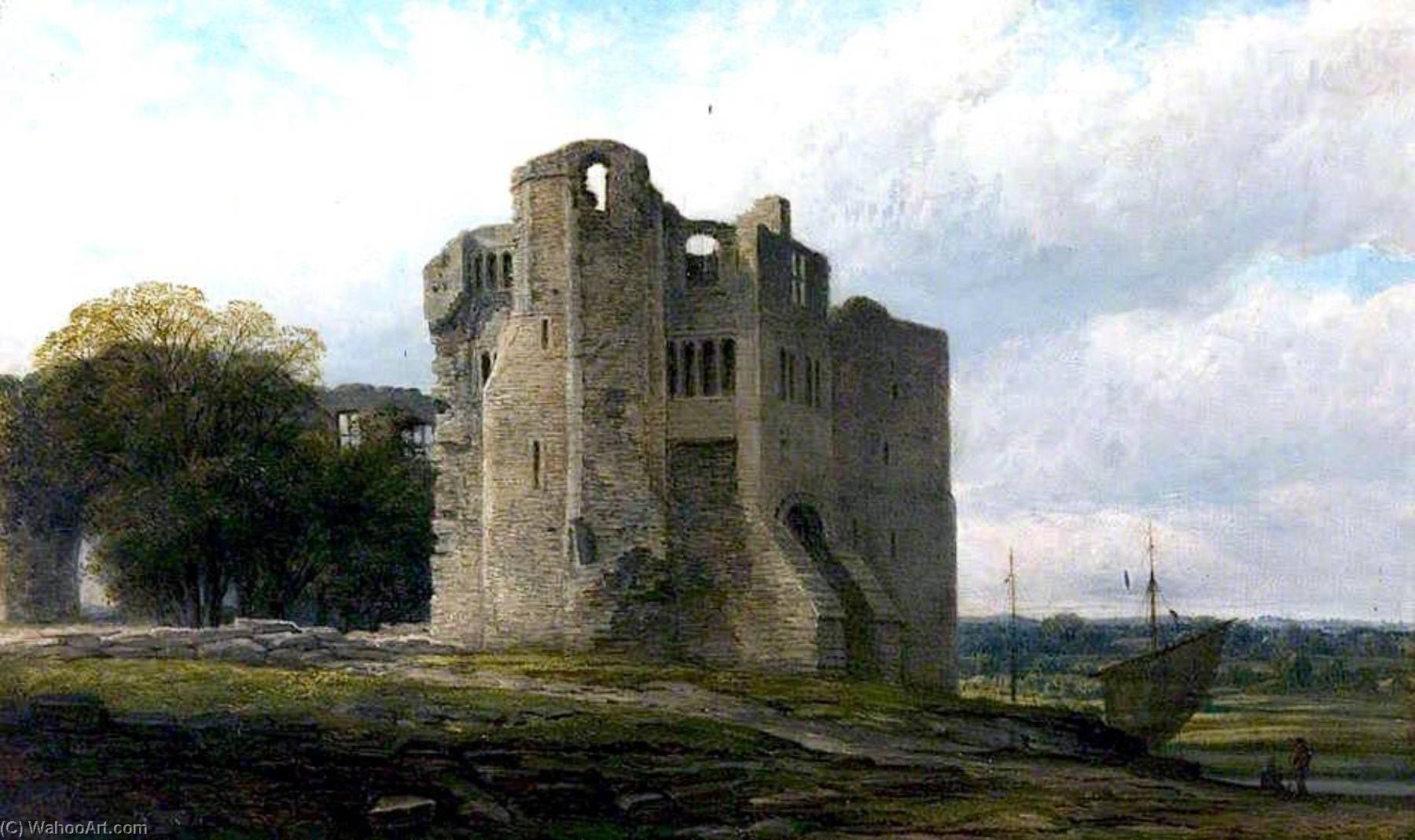 The Keep, Newark Castle, Nottinghamshire — William Harold Cubley