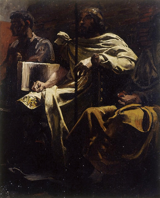 The Judgement Of Chilperic — Jean-paul Laurens