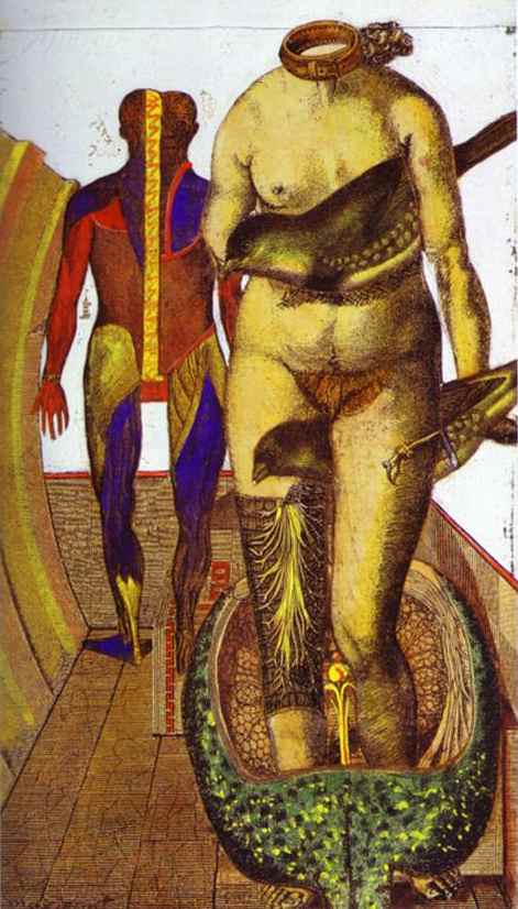 The Word Or Woman-bird — Max Ernst