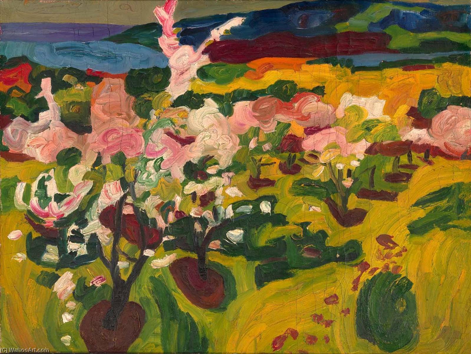 Blossoming Trees — William H. Johnson