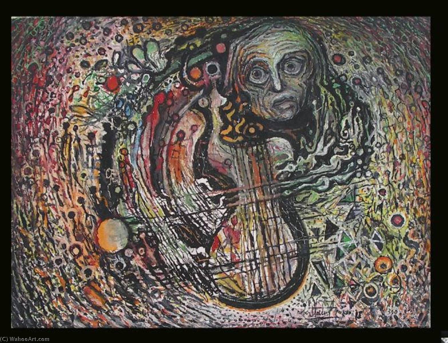 Portrait N 2 Ou Etude Pour Les Trois Pêches — Robert Tatin