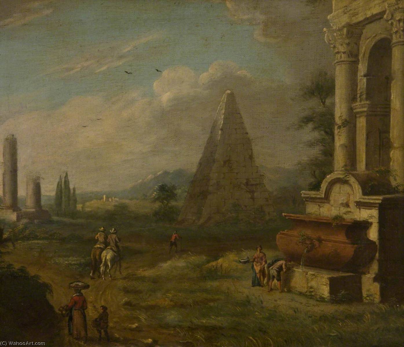 Italian Landscape — Giovanni Paolo Panini