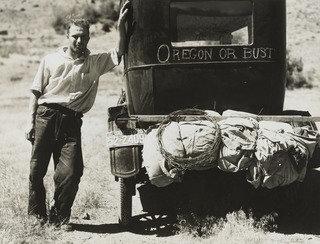 South Dakota Drought Refugee, Montana — Arthur Rothstein