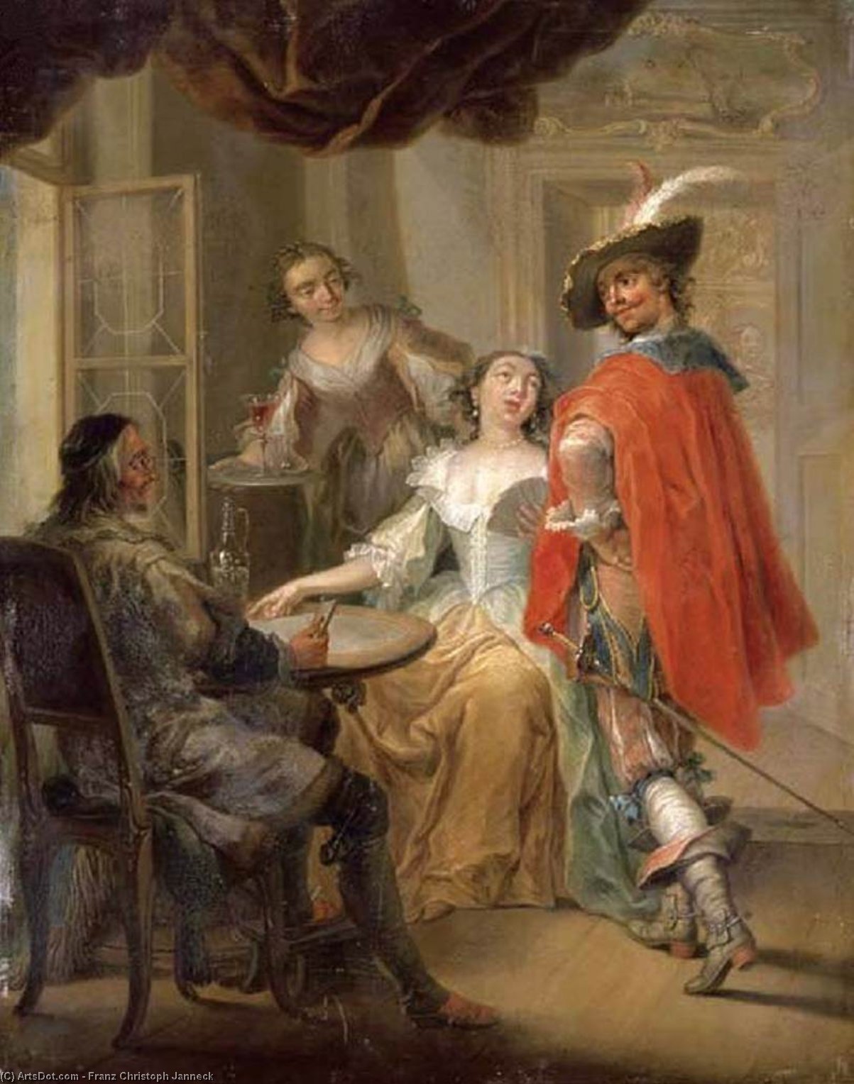 Elegant Company Playing Cards — Franz Christoph Janneck