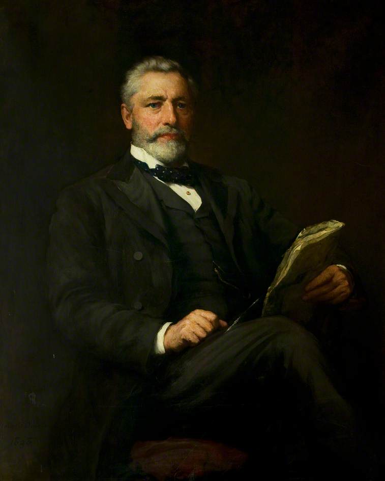 Alderman Edward Wood (1839–1917), Jp, Mayor Of Leicester (1888, 1895, 1901 1906) — Walter William Ouless