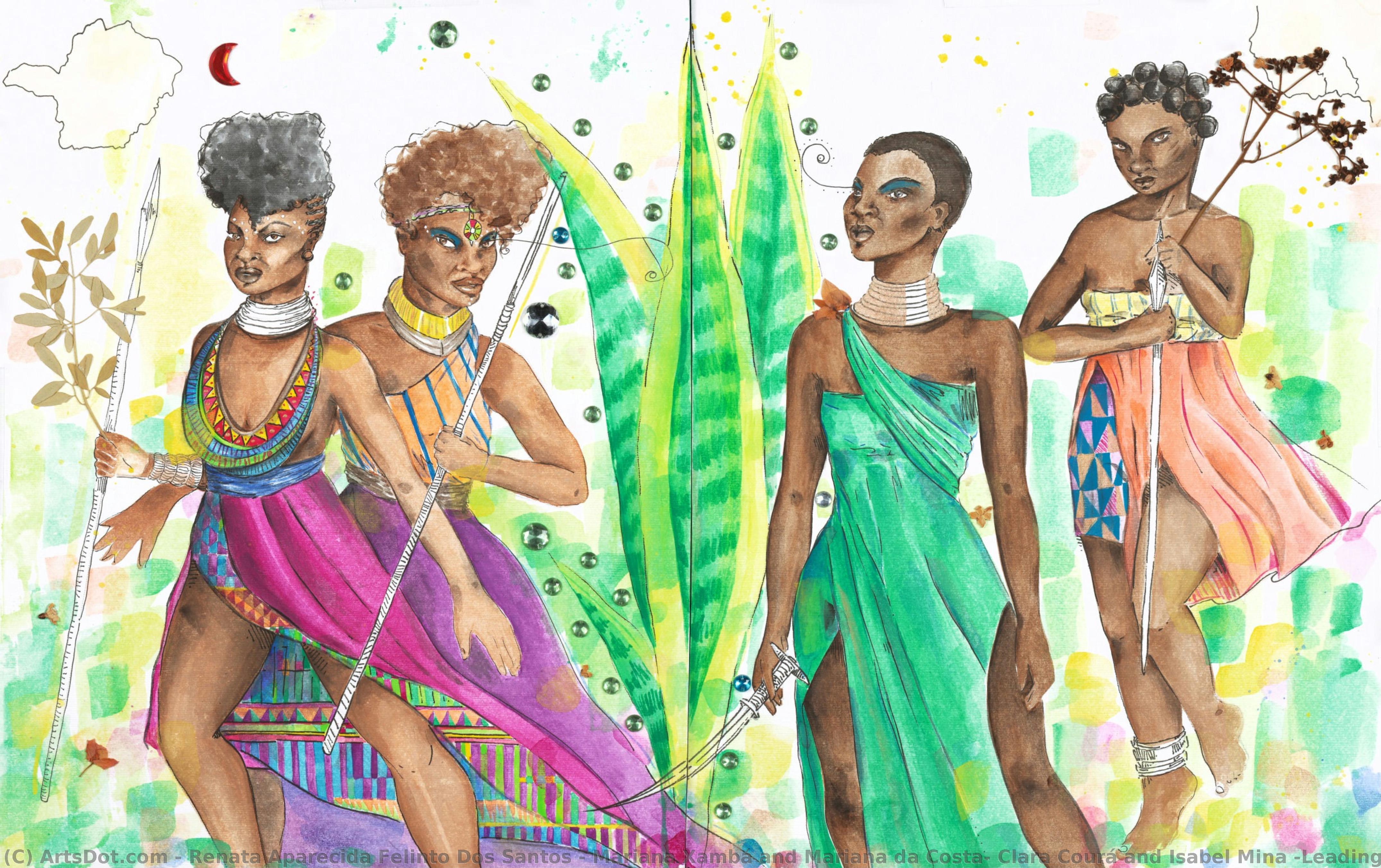 Mariana Xambá And Mariana Da Costa; Clara Courá And Isabel Mina (leading Uprisings) — Renata Aparecida Felinto Dos Santos