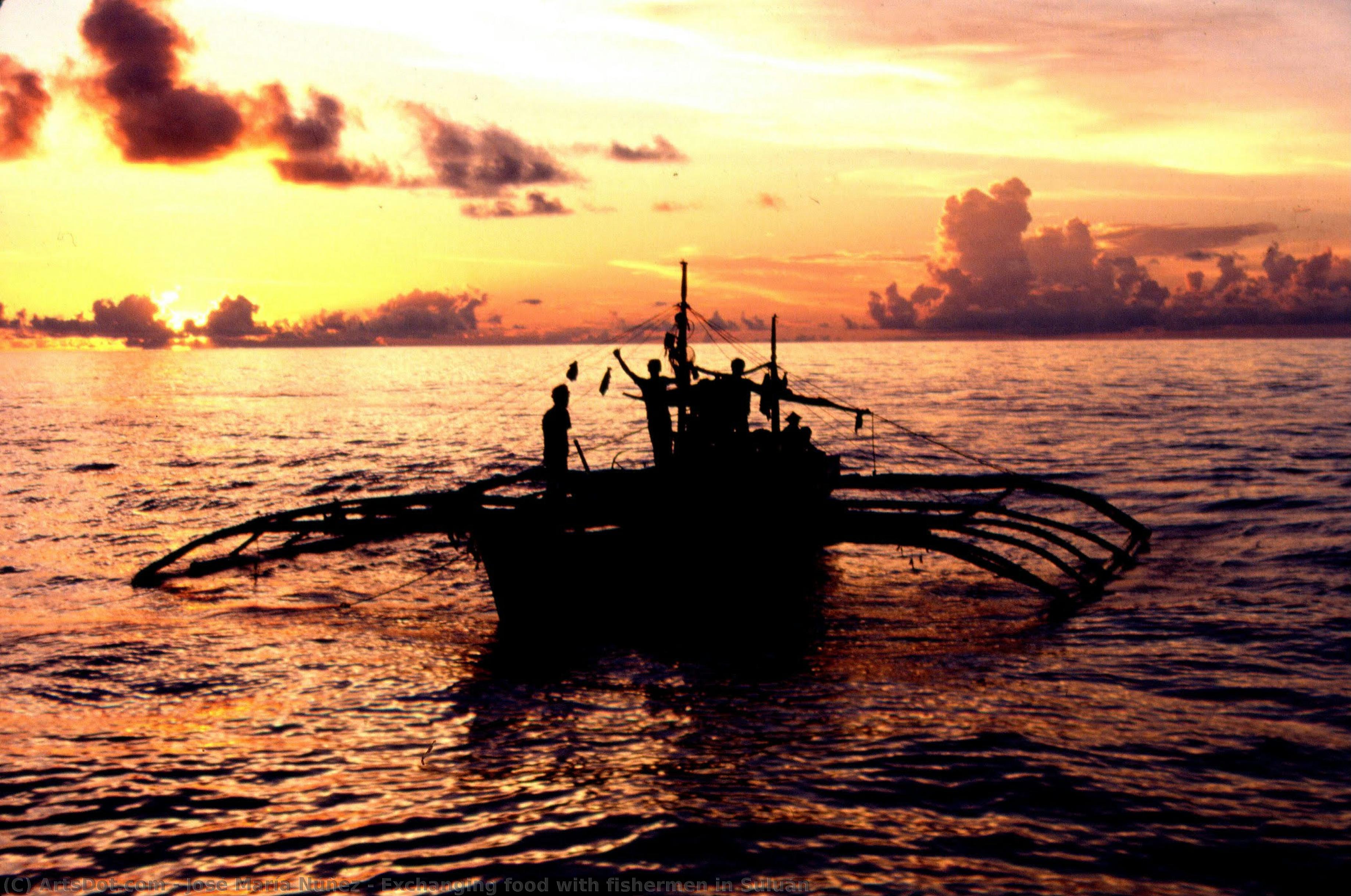 Exchanging Food With Fishermen In Suluán — Žosé Marija Nuñez