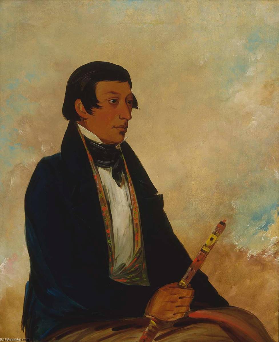Kee Món Saw, Little Chief, A Chief — George Catlin
