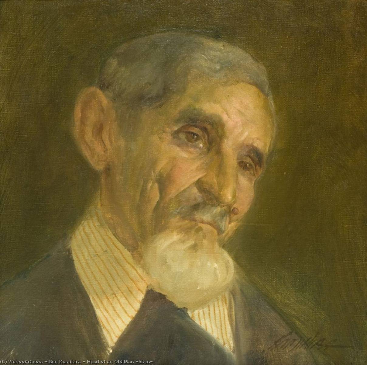 Head Of An Old Man (eben) — Ben Kamihira