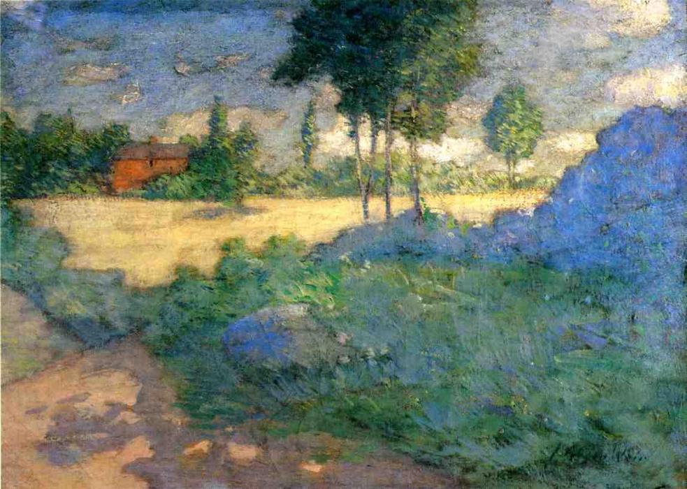 The Farmer's Lawn — Julian Alden Weir